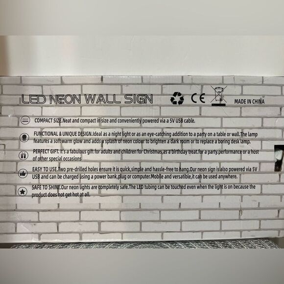 AMG Mercedes Benz LED Neon Wall Sign NWT - Picture 13 of 13